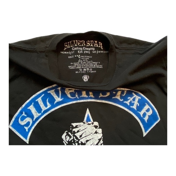 SILVER STAR Short Sleeve T-Shirt - Picture 2 of 3